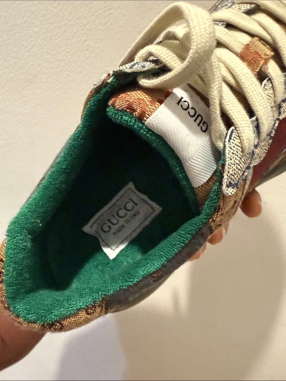 Gucci Men's Multicolor Chunky Runner Sneaker